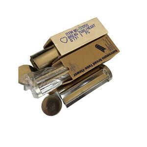 Pampered Chef Bread Tubes star, Heart & Flower Shaped Set of 3